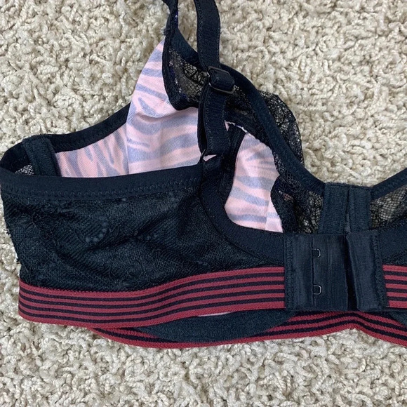 NWT Freya wild underwire plunge bra sz 32DDD - Picture 7 of 8